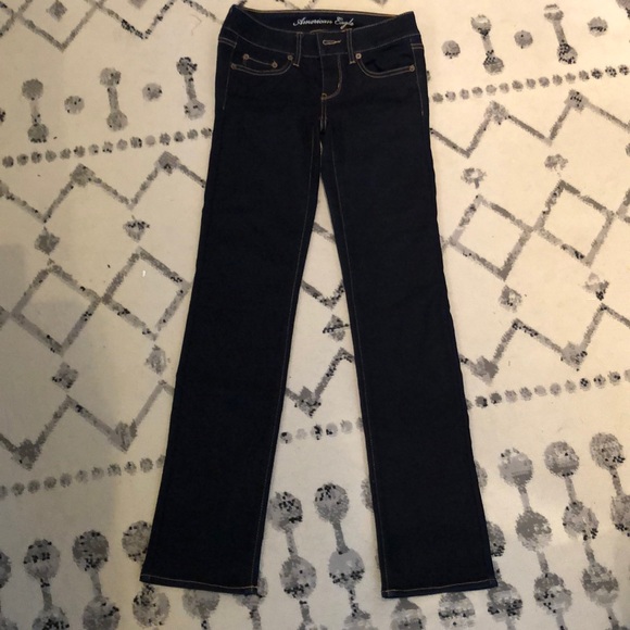 New, wmn’s 2, American Eagle, straight leg, stretch jeans. - Picture 2 of 4